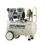 Hyundai 24 Litre Air Compressor, 5.2CFM/118psi, Silenced, Oil Free, Direct Drive 1hp | HY7524 - Image 5