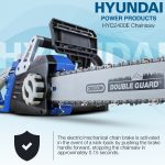 Hyundai 2400W / 230V 16" Bar Electric Chainsaw | HYC2400E - Image 5