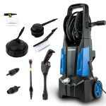 Hyundai 1900W 2100psi 145bar Electric Pressure Washer With 6.5L/Min Flow Rate | HYW1900E